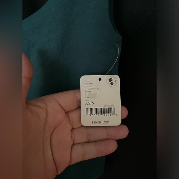 NWT FREE PEOPLE INTIMATELY Clean Lines Bodysuit In Forest Pool MSRP $40 | XS/S - Picture 9 of 9